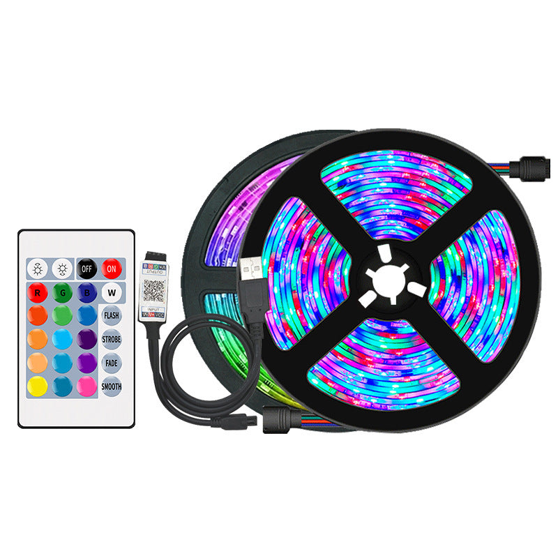 LED Bluetooth Light Strip Remote & App Control